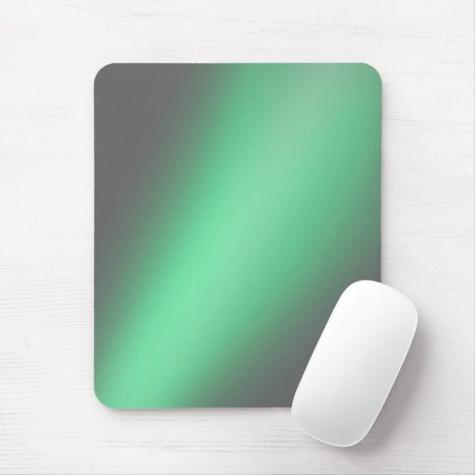 Grüngraue Mondlichtombre Mousepad (Mit Mouse)
