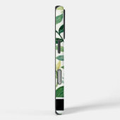 Grüngrün bemalt Botanisches Smartphone Zubehör Case-Mate iPhone Hülle (Rückseite / Rechts)