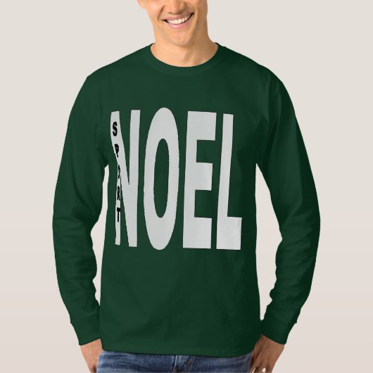 Grüngrünes T-Shirt NOEL SPORT (Vorderseite)