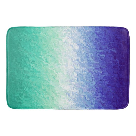 Grungy Abstrakt MLM Men Love Men Pride Flag Badematte (Vorderseite)