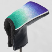 Grungy Abstrakt MLM Men Love Men Pride Flag Golf Headcover (3/4 Vorderseite)