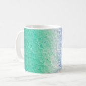 Grungy Abstrakt MLM Men Love Men Pride Flag Kaffeetasse (Vorderseite Links)