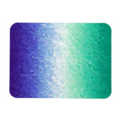 Grungy Abstrakt MLM Men Love Men Pride Flag Magnet (Horizontal)