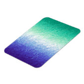 Grungy Abstrakt MLM Men Love Men Pride Flag Magnet (Linke Seite)