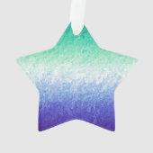 Grungy Abstrakt MLM Men Love Men Pride Flag Ornament (Rückseite)