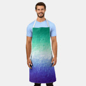 Grungy Abstrakt MLM Men Love Men Pride Flag Schürze (Getragen)