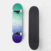 Grungy Abstrakt MLM Men Love Men Pride Flag Skateboard (Vorderseite)