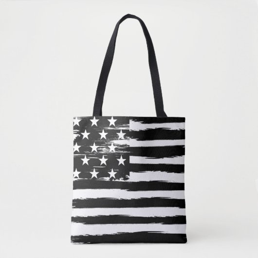 Grungy American Flag Tasche (Vorderseite)