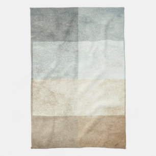 grungy Aquarell Ähnliches grafisches abstraktes Geschirrtuch