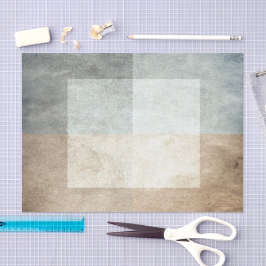 grungy Aquarell Ähnliches grafisches abstraktes Seidenpapier (Handwerk)