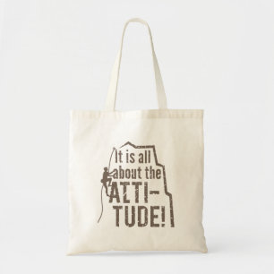 Grungy Attitude Altitude Kletter-Tasche Tragetasche