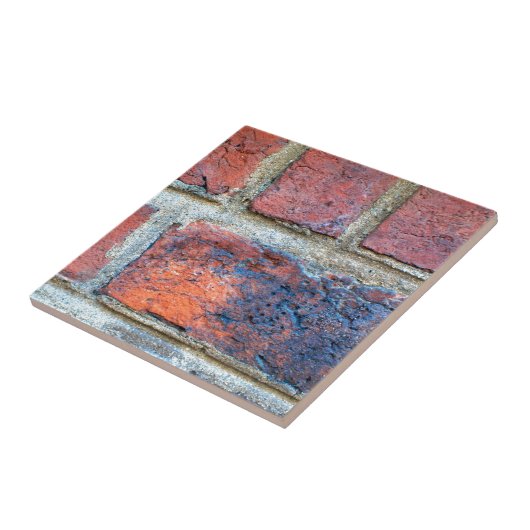 Grungy Backstein-Wand Fliese (Seite)