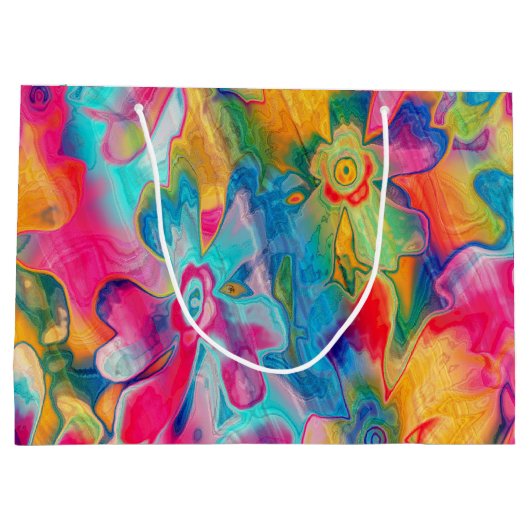 grungy-bemalt-Florals-16- Große Geschenktüte (Rückseite)