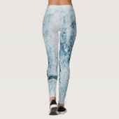 Grungy denim leggings (Rückseite)