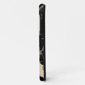 Grungy Floral Decadence BT iPhone 5 Fall, Elfenbei Case-Mate iPhone Hülle (Hinten/Links)