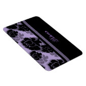 Grungy Floral Decadence Flexi Magnet, Lilac Magnet (Rechte Seite)