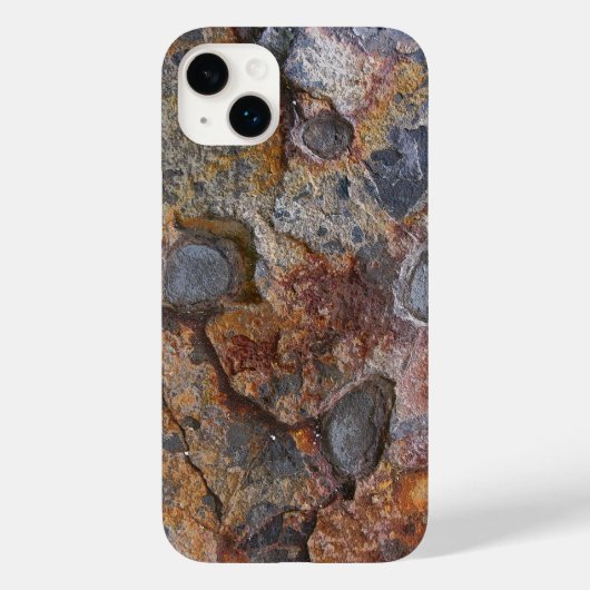 Grungy Geology Rusty Rock Structure Case-Mate iPhone Hülle (Rückseite)