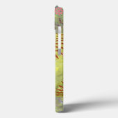 Grungy Girly Softball Case-Mate iPhone Hülle (Rückseite / Links)