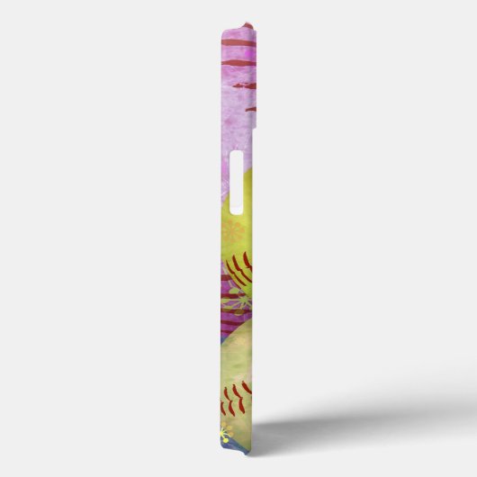 Grungy Girly Softball Case-Mate iPhone Hülle (Rückseite / Rechts)