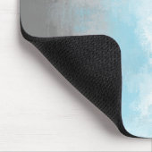 Grungy Glitchy Funky Abstrakt Demiboy Pride Flag Mousepad (Ecke)