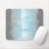 Grungy Glitchy Funky Abstrakt Demiboy Pride Flag Mousepad (Mit Mouse)
