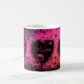 Grungy Goth Heart Mama Kaffeetasse (Mittel)