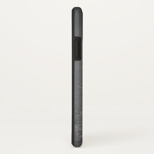 Grungy Gray-Monogramm-gezeichnet Muster Case-Mate iPhone Hülle (Hinten/Rechts)