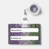Grungy Groovy Funky Trippy Genderqueer Pride Ausweis (Vorderseite mit Ausziehbar)
