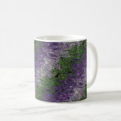 Grungy Groovy Funky Trippy Genderqueer Pride Kaffeetasse (VorderseiteRechts)