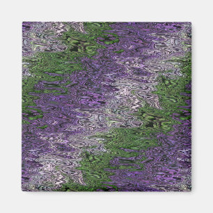 Grungy Groovy Funky Trippy Genderqueer Stolz Magnet