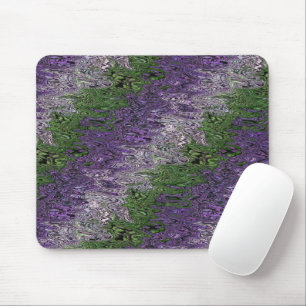 Grungy Groovy Funky Trippy Genderqueer Stolz Mousepad