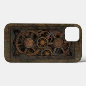 Grungy industrielle Steampunk Maschine Case-Mate iPhone Hülle (Rückseite (Horizontal))