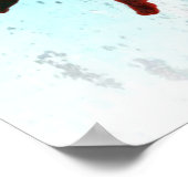 Grungy Koala Poster (Ecke)