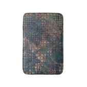 Grungy Muster mit unordentlichem Patchwork von Badematte (Vorderseite Vertikal)
