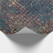 Grungy Muster mit unordentlichem Patchwork von Geschenkpapier (Ecke)