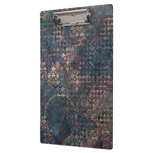 Grungy Muster mit unordentlichem Patchwork von Klemmbrett (Links)