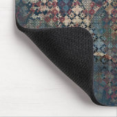 Grungy Muster mit unordentlichem Patchwork von Mousepad (Ecke)
