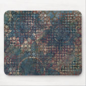 Grungy Muster mit unordentlichem Patchwork von Mousepad (Vorne)