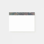 Grungy Muster mit unordentlichem Patchwork von Post-it Klebezettel (Vorderseite)