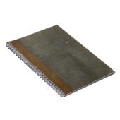 Grungy Old Book Cover Notebook Notizblock (Rechte Seite)
