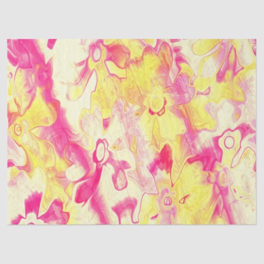 Grungy-Painted-Florals-12-Tissue Seidenpapier (Vorderseite)