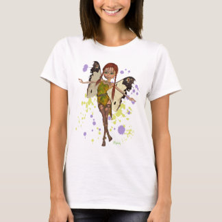 Grungy Pixi Crop Op T-Shirt