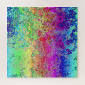 Grungy Rainbow Puzzle (Horizontal)