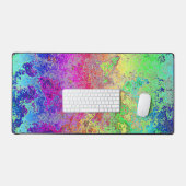 Grungy Rainbow Schreibtischunterlage (Tastatur & Maus)