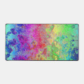 Grungy Rainbow Schreibtischunterlage (Vorderseite)