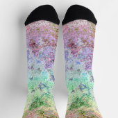 Grungy Rainbow Socken (Oben)