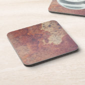 Grungy Red 2 Getränkeuntersetzer (Linke Seite)