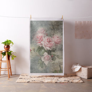 GRUNGY-ROSE - Vintage Blume Stoff
