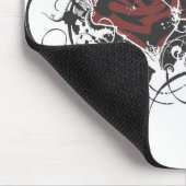 Grungy Rosen Mousepad (Ecke)