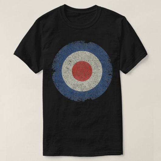 Grungy Roundel von British RAF Premium T-Shirt (Design vorne)